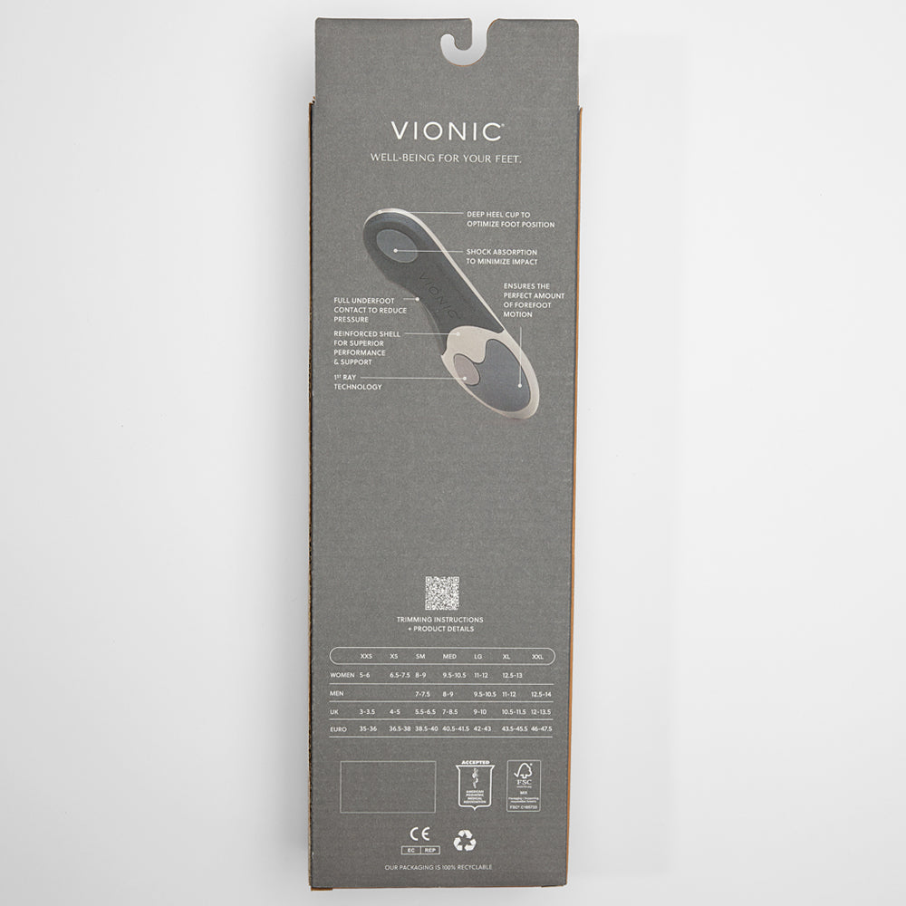 VIONIC法歐尼 第三代全腳掌 彈力吸震運動型矯正鞋墊(男女通用)